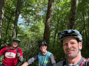 Knoxville mountain bike trail ride. Pro Pikes Texas.