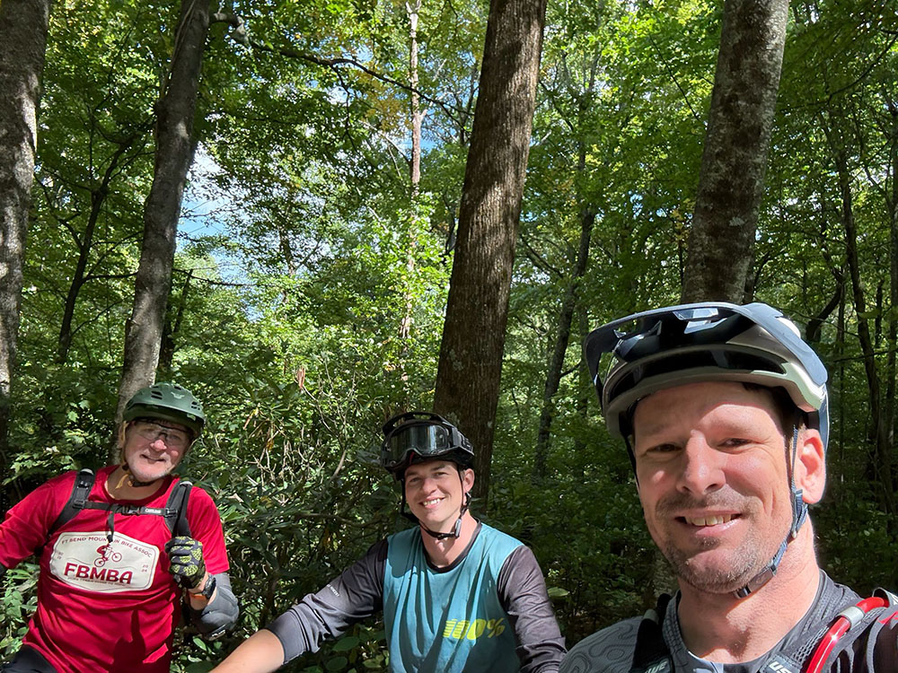 Knoxville mountain bike trail ride. Pro Pikes Texas.