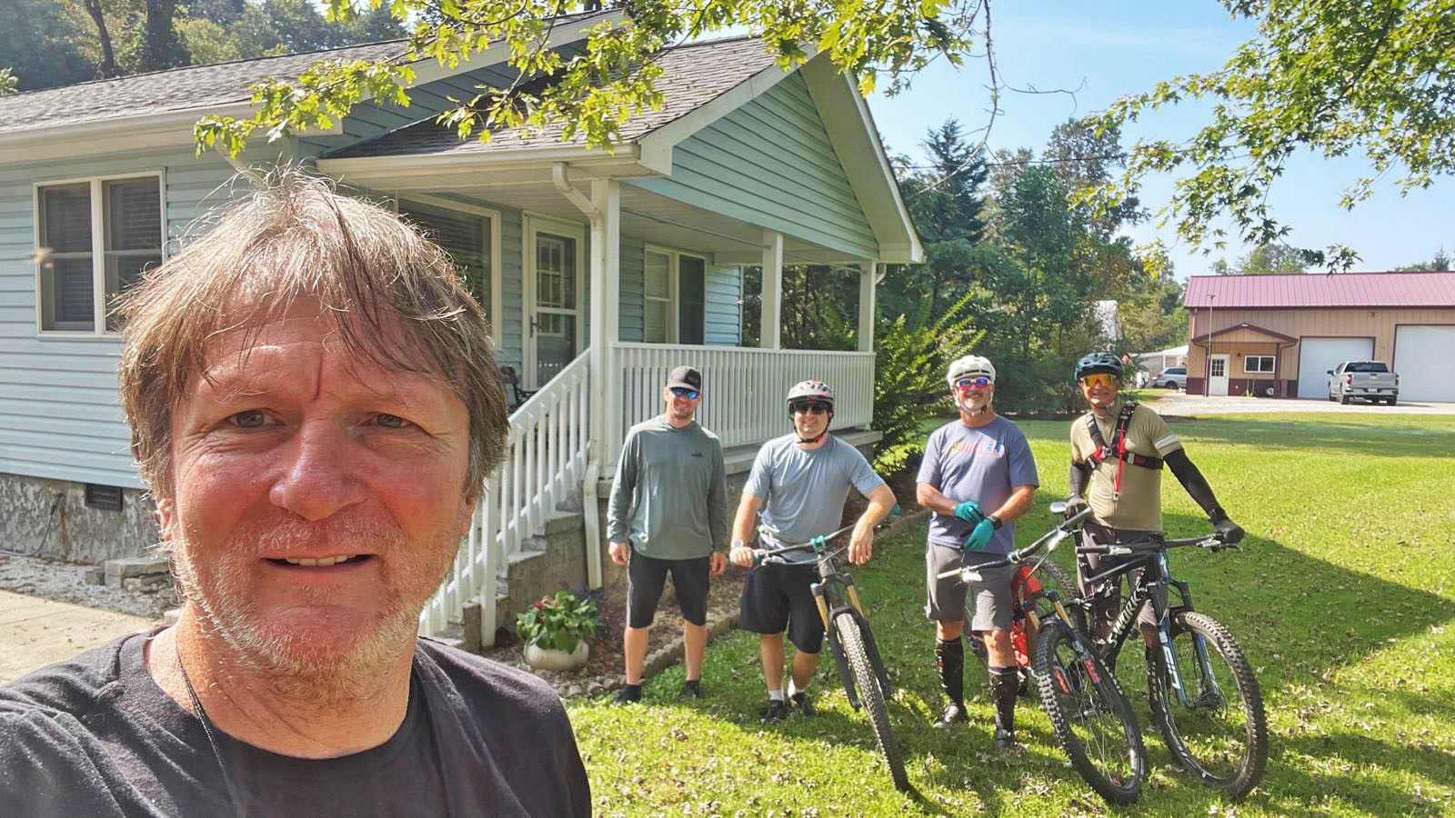 Knoxville mountain bike trail ride. Pro Pikes Texas.